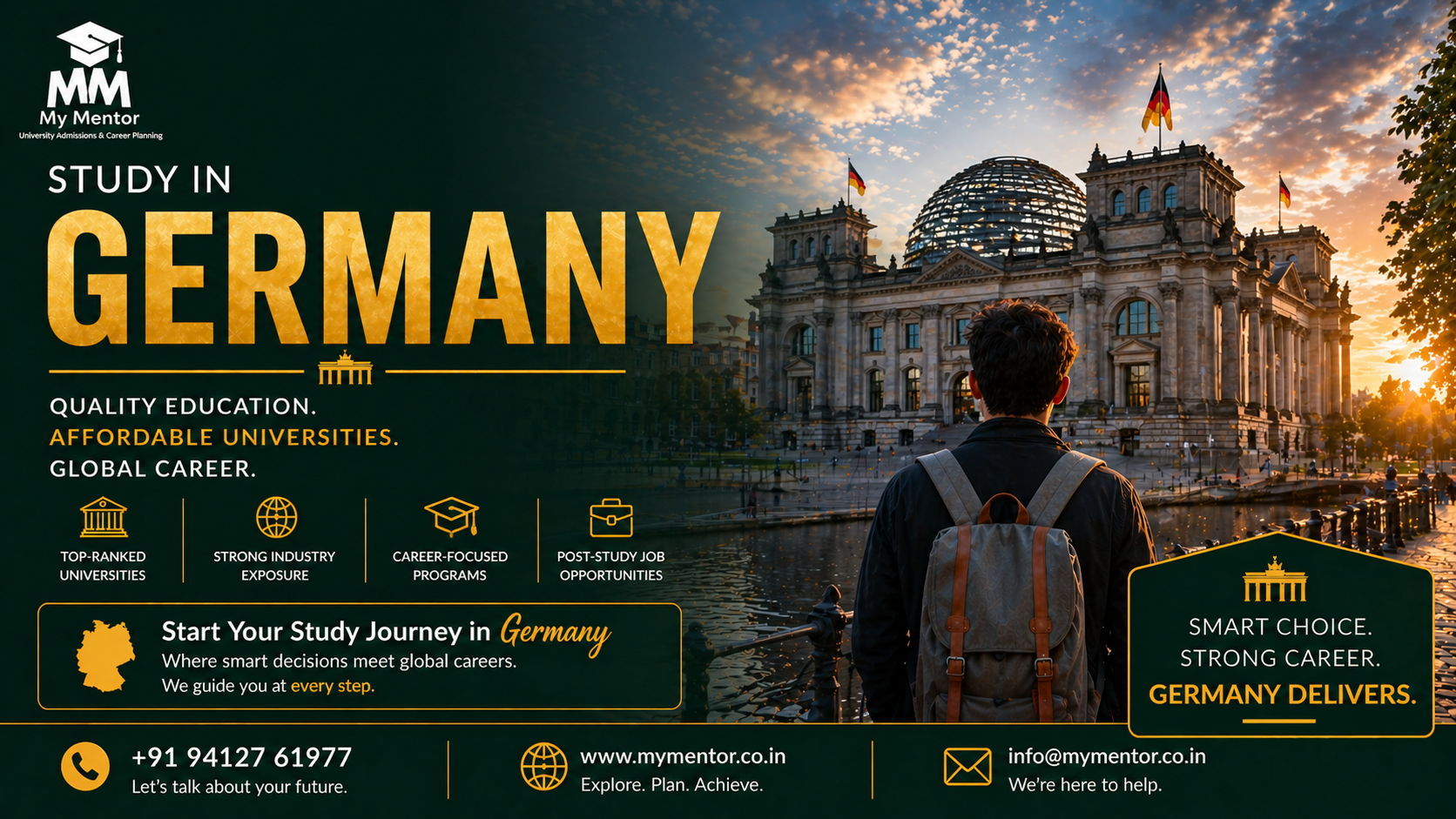 Study in Germany for Indian Students (2026): Top Universities, Fees, Courses & Career Opportunities
