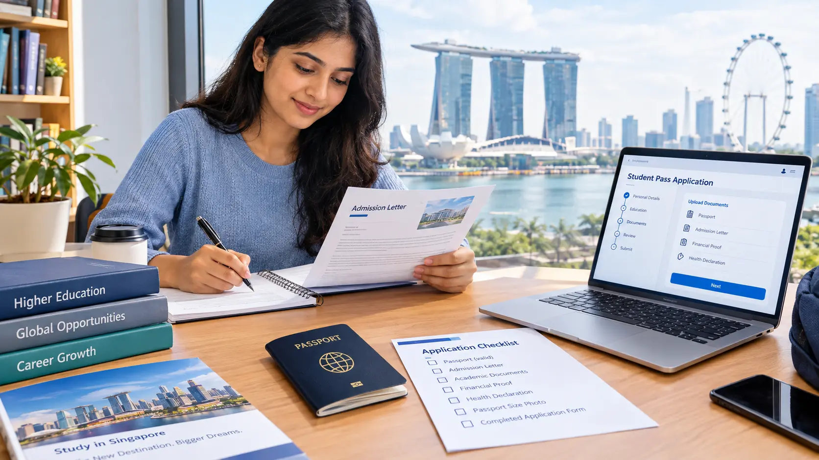 Singapore Student's Pass and visa planning for Indian students