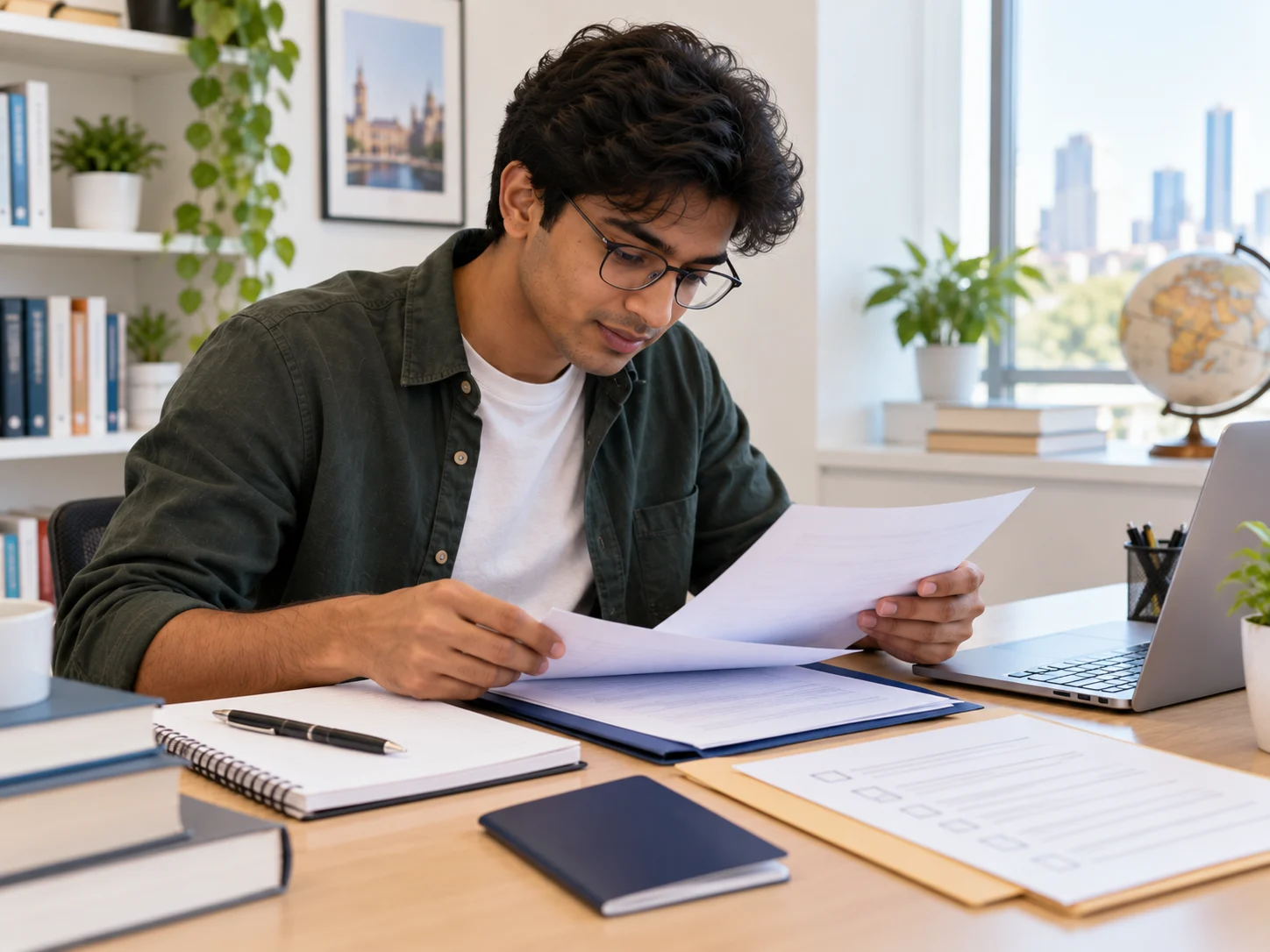 Study abroad application preparation for an Australian student visa