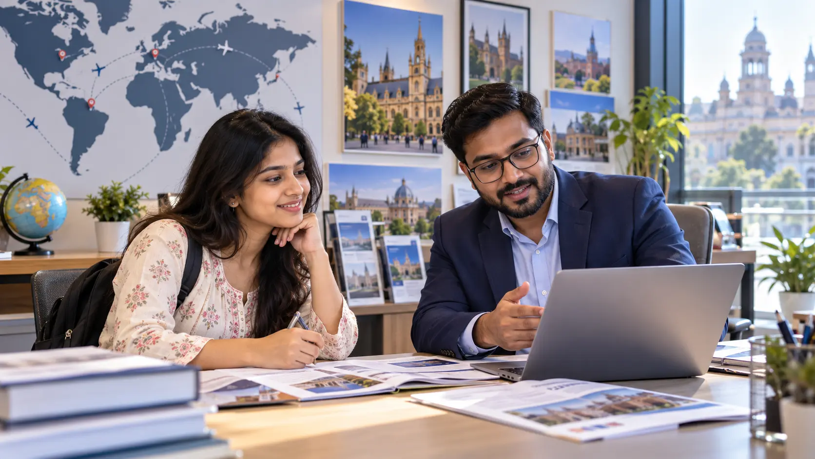 Study Abroad Consultation in a Global Office