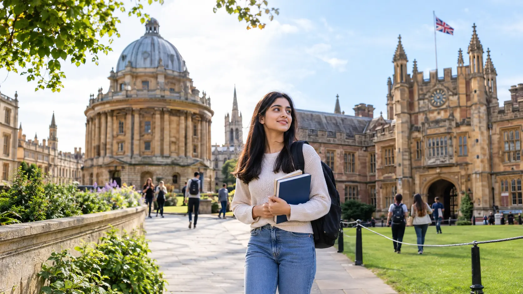 University campus comparison between Europe and the UK for Indian students
